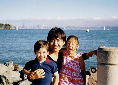 Zhong Li with Diego and Pilar in San Francisco